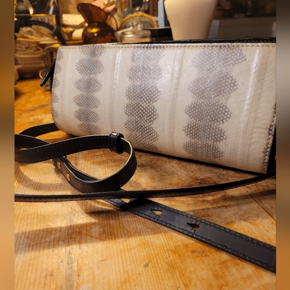 Alexander Wang Snakeskin Pelican Crossbody Bag NWT - Picture 1 of 6